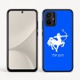 כיסוי בעיצוב אישי עם השם שלך לדגם - Motorola Moto G54 בעיצוב מזלות - קשת
