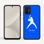 כיסוי בעיצוב אישי עם השם שלך לדגם - Motorola Moto G54 בעיצוב שחקן בייסבול