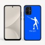כיסוי בעיצוב אישי עם השם שלך לדגם - Motorola Moto G54 בעיצוב לוחם סייף