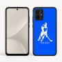 כיסוי בעיצוב אישי עם השם שלך לדגם - Motorola Moto G54 בעיצוב שחקן הוקי