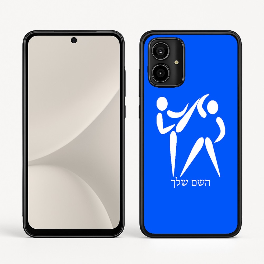 כיסוי בעיצוב אישי עם השם שלך לדגם - Motorola Moto G54 בעיצוב לוחמים אולימפיים