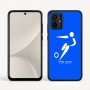 כיסוי בעיצוב אישי עם השם שלך לדגם - Motorola Moto G54 בעיצוב כדורגל אולימפי