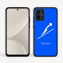 כיסוי בעיצוב אישי עם השם שלך לדגם - Motorola Moto G54 בעיצוב קפיצת סקי אולימפית
