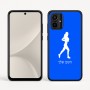 כיסוי בעיצוב אישי עם השם שלך לדגם - Motorola Moto G54 בעיצוב רץ רץ אישה