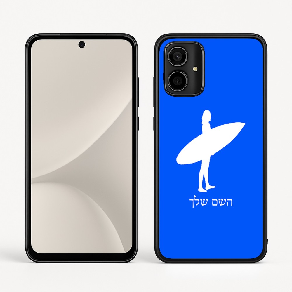 כיסוי בעיצוב אישי עם השם שלך לדגם - Motorola Moto G54 בעיצוב גלישה - גלישה
