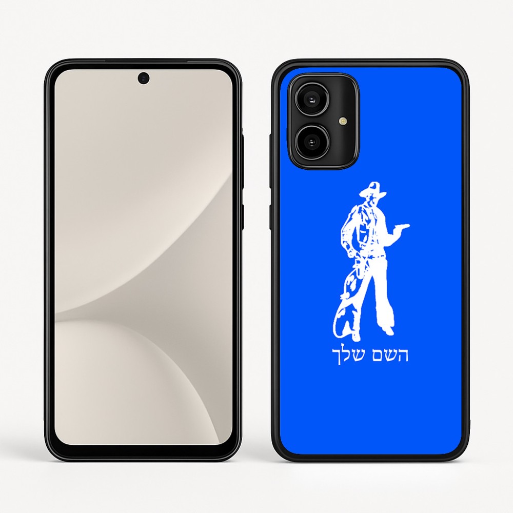 כיסוי בעיצוב אישי עם השם שלך לדגם - Motorola Moto G54 בעיצוב קאובוי המערב הפרוע