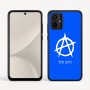 כיסוי בעיצוב אישי עם השם שלך לדגם - Motorola Moto G54 בעיצוב אנרכיה