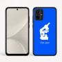 כיסוי בעיצוב אישי עם השם שלך לדגם - Motorola Moto G54 בעיצוב מיקרוסקופ