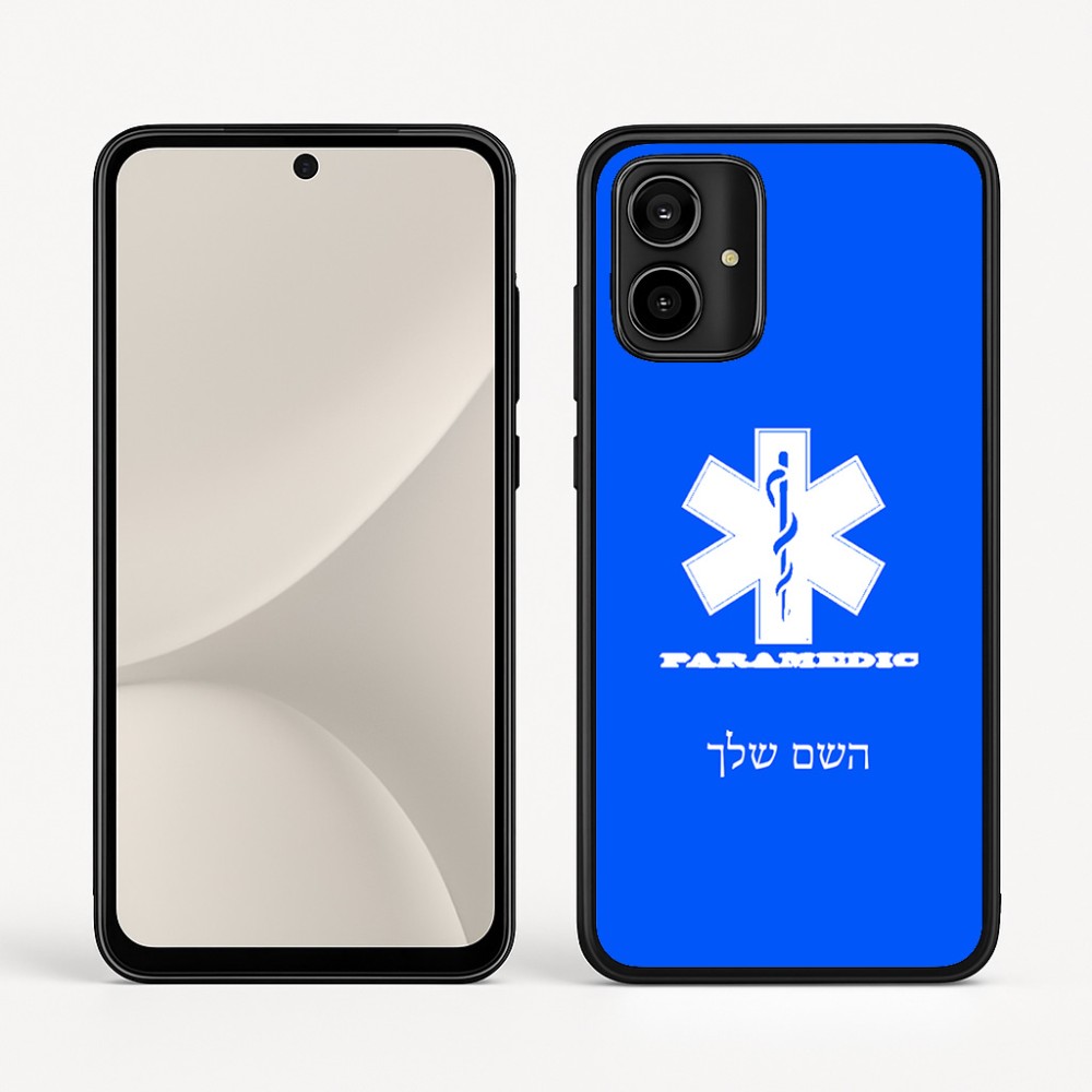 כיסוי בעיצוב אישי עם השם שלך לדגם - Motorola Moto G54 בעיצוב חובש