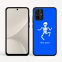 כיסוי בעיצוב אישי עם השם שלך לדגם - Motorola Moto G54 בעיצוב סקלטון