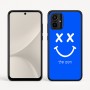 כיסוי בעיצוב אישי עם השם שלך לדגם - Motorola Moto G54 בעיצוב סמיילי