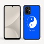 כיסוי בעיצוב אישי עם השם שלך לדגם - Motorola Moto G54 בעיצוב סמל יינג יאנג