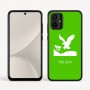 כיסוי בעיצוב אישי עם השם שלך לדגם - Motorola Moto G54 בעיצוב נשר אמריקאי