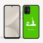 כיסוי בעיצוב אישי עם השם שלך לדגם - Motorola Moto G54 בעיצוב ג'ירפה באפריקה