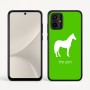 כיסוי בעיצוב אישי עם השם שלך לדגם - Motorola Moto G54 בעיצוב סוס