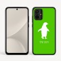 כיסוי בעיצוב אישי עם השם שלך לדגם - Motorola Moto G54 בעיצוב פינגווין