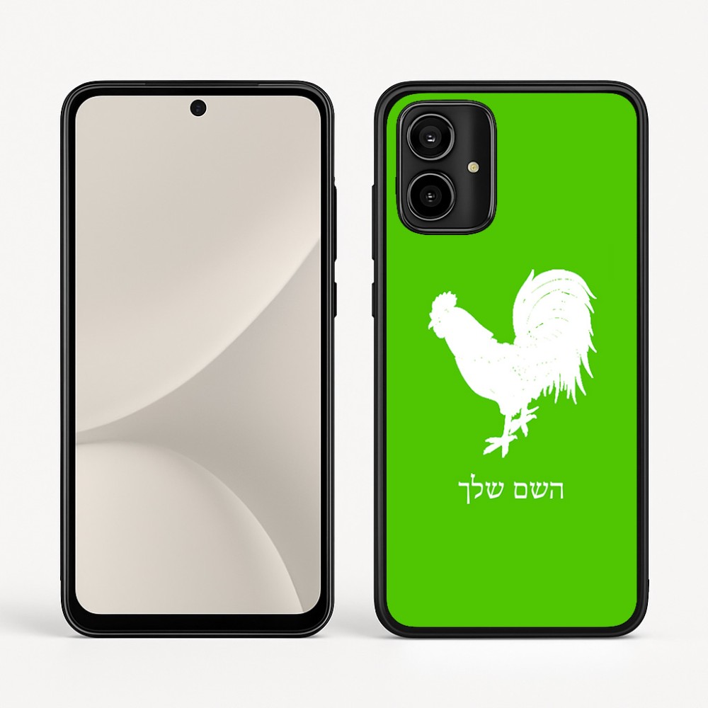 כיסוי בעיצוב אישי עם השם שלך לדגם - Motorola Moto G54 בעיצוב תרנגול