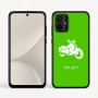 כיסוי בעיצוב אישי עם השם שלך לדגם - Motorola Moto G54 בעיצוב הארלי-דיווידסון