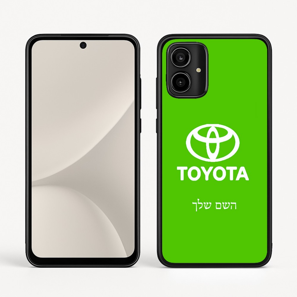 כיסוי בעיצוב אישי עם השם שלך לדגם - Motorola Moto G54 בעיצוב טויוטה