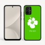 כיסוי בעיצוב אישי עם השם שלך לדגם - Motorola Moto G54 בעיצוב פרח היביסקוס