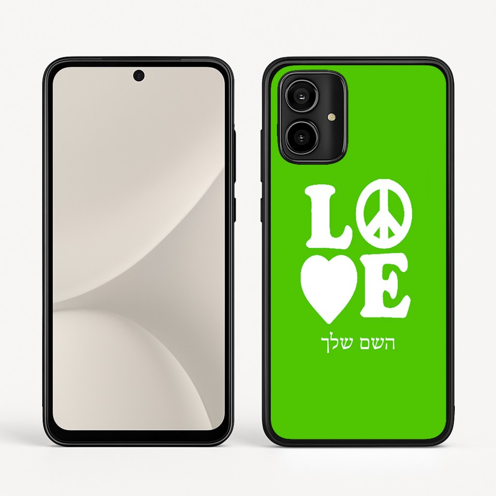 כיסוי בעיצוב אישי עם השם שלך לדגם - Motorola Moto G54 בעיצוב אהבה