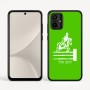 כיסוי בעיצוב אישי עם השם שלך לדגם - Motorola Moto G54 בעיצוב רוכב סוסים