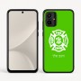 כיסוי בעיצוב אישי עם השם שלך לדגם - Motorola Moto G54 בעיצוב כבאי - תגית