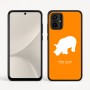 כיסוי בעיצוב אישי עם השם שלך לדגם - Motorola Moto G54 בעיצוב קרנף