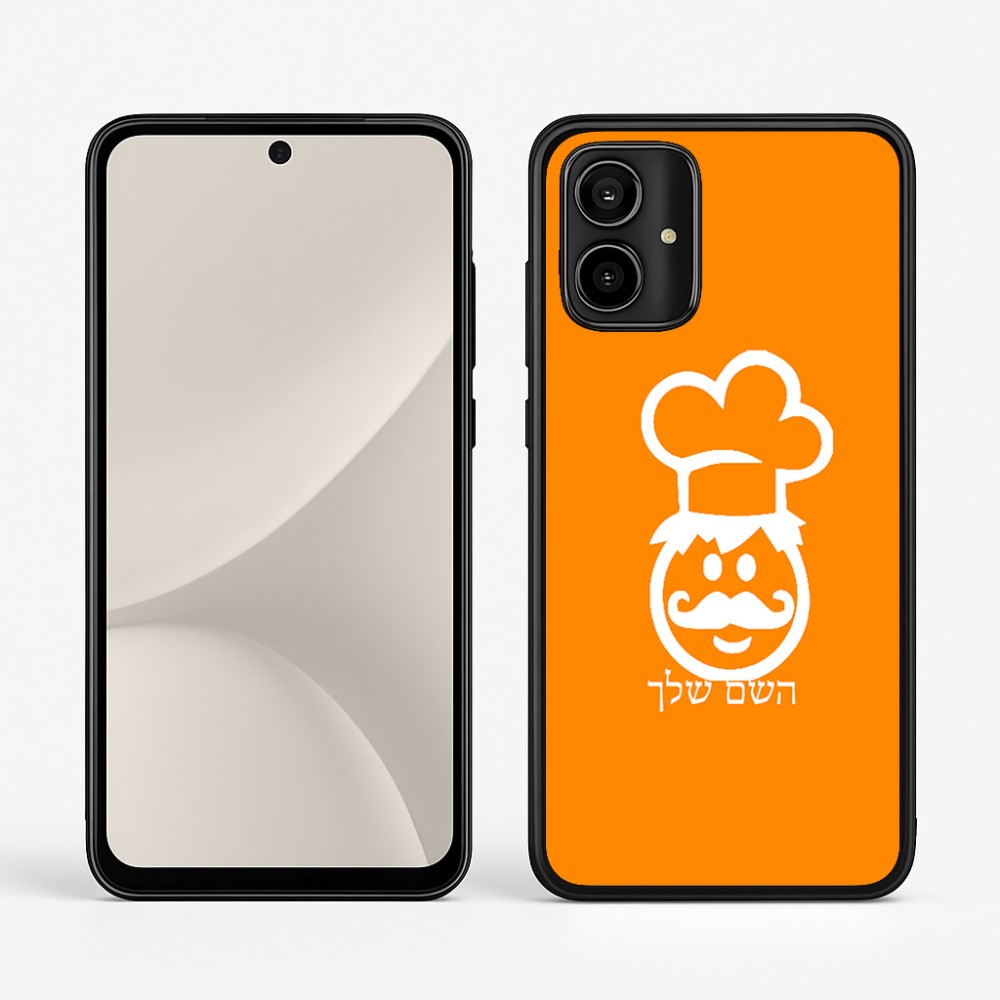 כיסוי בעיצוב אישי עם השם שלך לדגם - Motorola Moto G54 בעיצוב שף