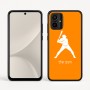 כיסוי בעיצוב אישי עם השם שלך לדגם - Motorola Moto G54 בעיצוב שחקן בייסבול