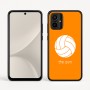 כיסוי בעיצוב אישי עם השם שלך לדגם - Motorola Moto G54 בעיצוב כדור כדורעף