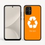 כיסוי בעיצוב אישי עם השם שלך לדגם - Motorola Moto G54 בעיצוב למחזר