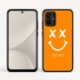כיסוי בעיצוב אישי עם השם שלך לדגם - Motorola Moto G54 בעיצוב סמיילי