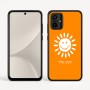 כיסוי בעיצוב אישי עם השם שלך לדגם - Motorola Moto G54 בעיצוב שמש
