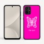 כיסוי בעיצוב אישי עם השם שלך לדגם - Motorola Moto G54 בעיצוב פרפר