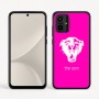 כיסוי בעיצוב אישי עם השם שלך לדגם - Motorola Moto G54 בעיצוב פני פנטרה