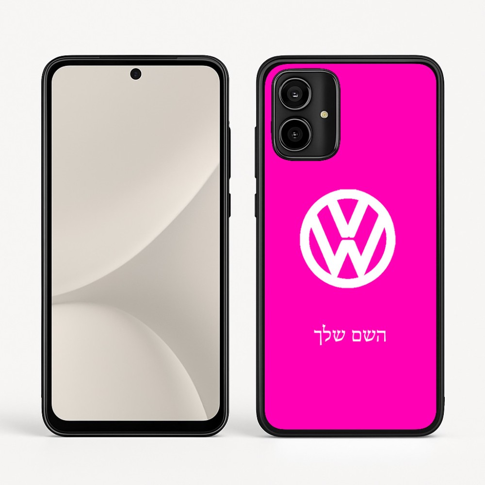 כיסוי בעיצוב אישי עם השם שלך לדגם - Motorola Moto G54 בעיצוב פולקסווגן