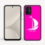 כיסוי בעיצוב אישי עם השם שלך לדגם - Motorola Moto G54 בעיצוב סירה