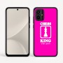 כיסוי בעיצוב אישי עם השם שלך לדגם - Motorola Moto G54 בעיצוב שחמט