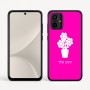 כיסוי בעיצוב אישי עם השם שלך לדגם - Motorola Moto G54 בעיצוב פרח