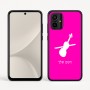 כיסוי בעיצוב אישי עם השם שלך לדגם - Motorola Moto G54 בעיצוב כינור