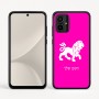 כיסוי בעיצוב אישי עם השם שלך לדגם - Motorola Moto G54 בעיצוב מזלות - אריה