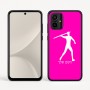 כיסוי בעיצוב אישי עם השם שלך לדגם - Motorola Moto G54 בעיצוב זורק כידון