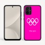 כיסוי בעיצוב אישי עם השם שלך לדגם - Motorola Moto G54 בעיצוב אולימפי