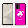 כיסוי בעיצוב אישי עם השם שלך לדגם - Motorola Moto G54 בעיצוב שחקן פולו - סוס