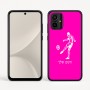 כיסוי בעיצוב אישי עם השם שלך לדגם - Motorola Moto G54 בעיצוב שחקן כדורגל