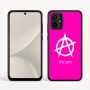 כיסוי בעיצוב אישי עם השם שלך לדגם - Motorola Moto G54 בעיצוב אנרכיה
