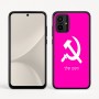 כיסוי בעיצוב אישי עם השם שלך לדגם - Motorola Moto G54 בעיצוב פטיש ומגל