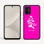 כיסוי בעיצוב אישי עם השם שלך לדגם - Motorola Moto G54 בעיצוב אהבה באותיות יפניות