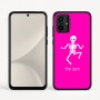 כיסוי בעיצוב אישי עם השם שלך לדגם - Motorola Moto G54 בעיצוב סקלטון